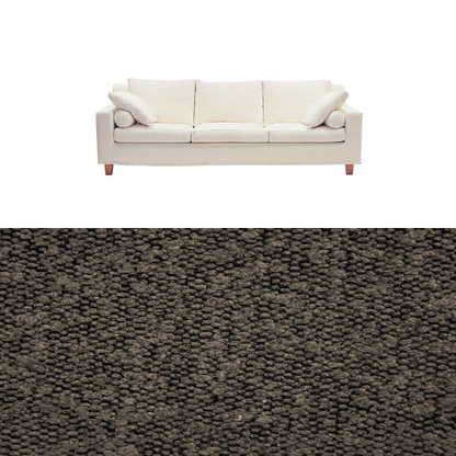 Klädsel till soffa Fogia Morris 3 sits Tyg Ascot bouclé