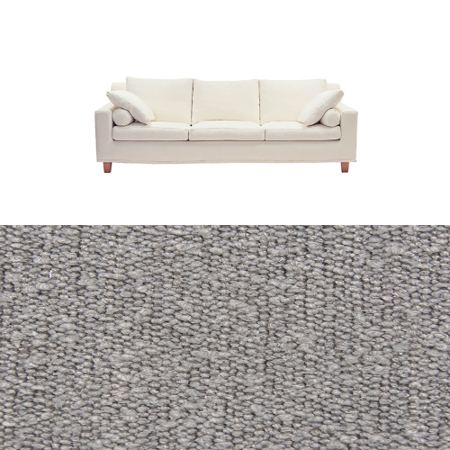 Klädsel till soffa Fogia Morris 3 sits Tyg Ascot bouclé