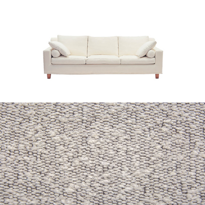 Klädsel till soffa Fogia Morris 3 sits Tyg Ascot bouclé