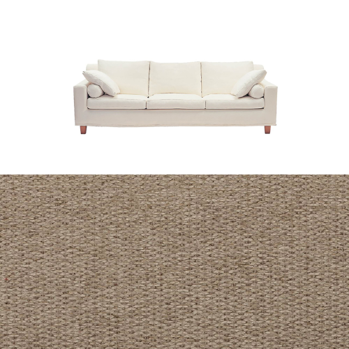 Klädsel till soffa Fogia Morris 3 sits Tyg Brooklyn