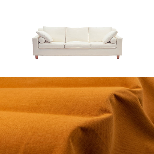 Klädsel till soffa Fogia Morris 3 sits Tyg Caleido