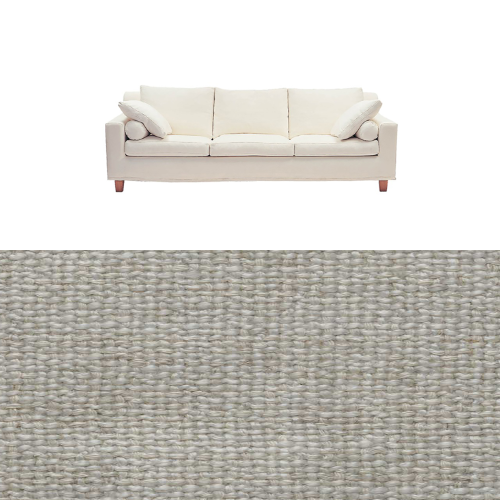 Klädsel till soffa Fogia Morris 3 sits Tyg Creta