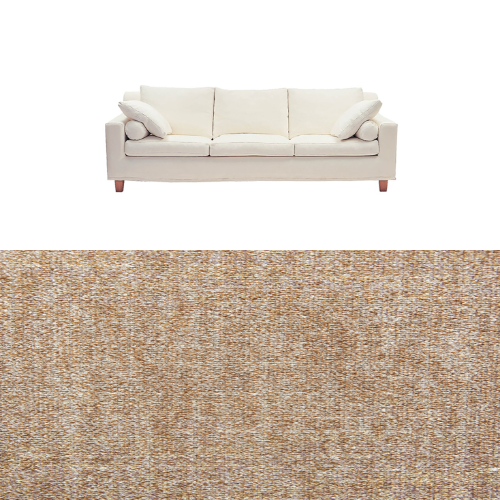 Klädsel till soffa Fogia Morris 3 sits Tyg Darwin