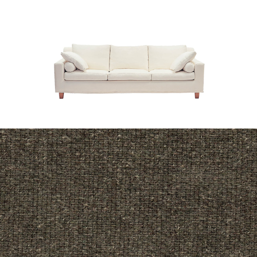 Klädsel till soffa Fogia Morris 3 sits Tyg Denver