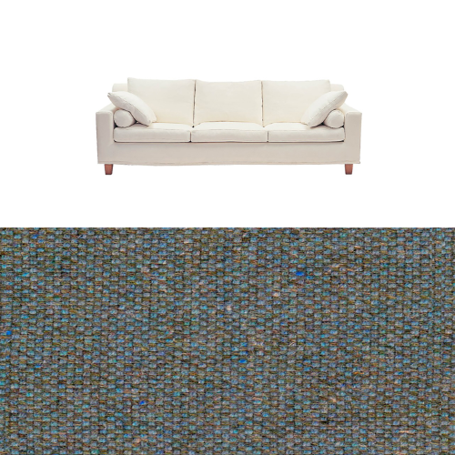 Klädsel till soffa Fogia Morris 3 sits Tyg Denver