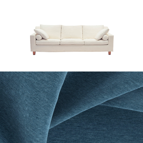 Klädsel till soffa Fogia Morris 3 sits Tyg Geneva