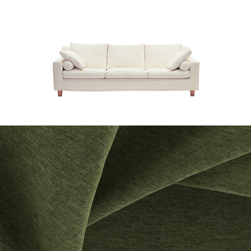 Klädsel till soffa Fogia Morris 3 sits Tyg Geneva
