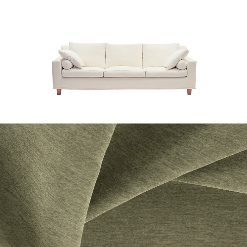 Klädsel till soffa Fogia Morris 3 sits Tyg Geneva