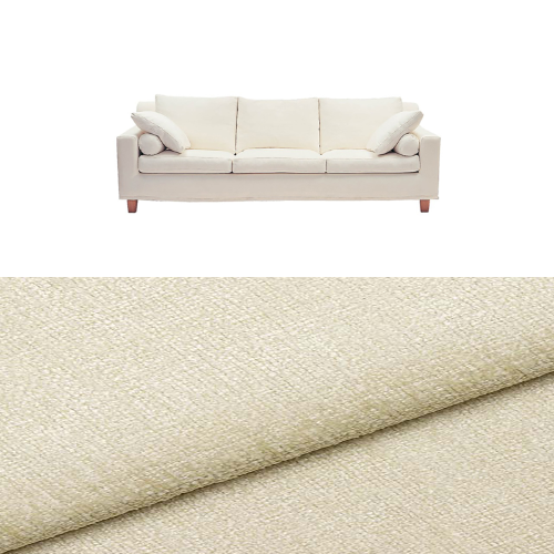 Klädsel till soffa Fogia Morris 3 sits Tyg Lemma Chenille