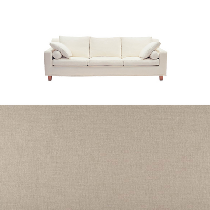 Klädsel till soffa Fogia Morris 3 sits Tyg Lido