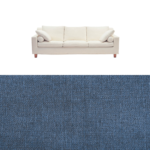 Klädsel till soffa Fogia Morris 3 sits Tyg Linea