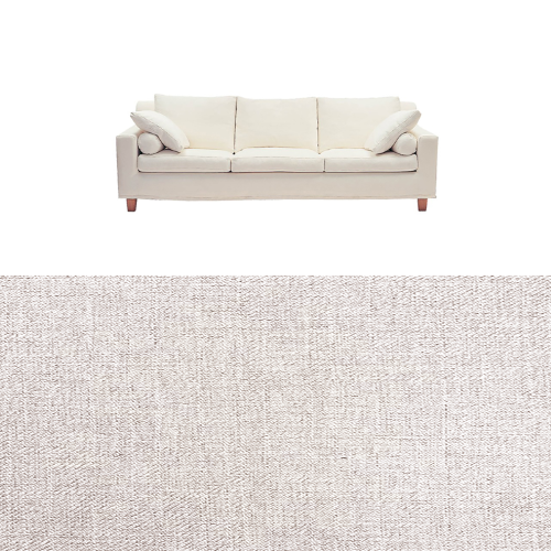 Klädsel till soffa Fogia Morris 3 sits Tyg Linea