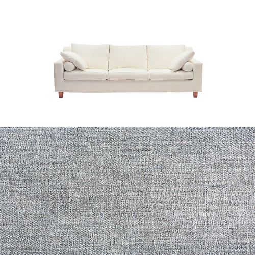 Klädsel till soffa Fogia Morris 3 sits Tyg Linea