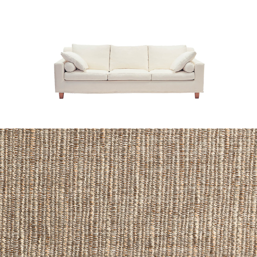 Klädsel till soffa Fogia Morris 3 sits Tyg Picasso