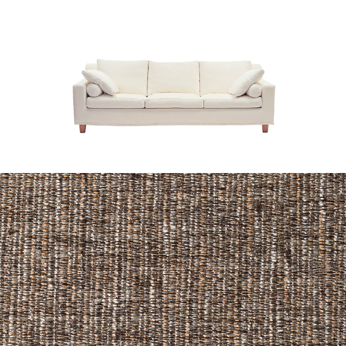 Klädsel till soffa Fogia Morris 3 sits Tyg Picasso