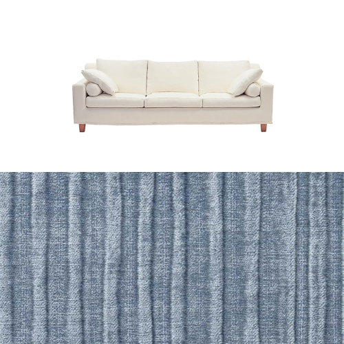 Klädsel till soffa Fogia Morris 3 sits Tyg Vamos