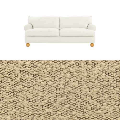 Klädsel till soffa Fogia Stockholm Tyg Ascot bouclé