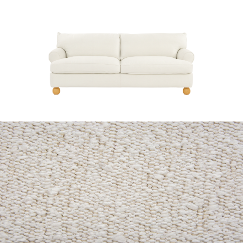 Klädsel till soffa Fogia Stockholm Tyg Ascot bouclé