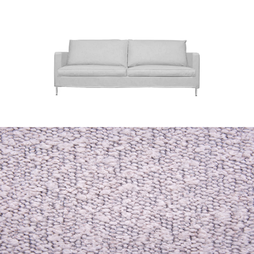 Klädsel till soffa Fogia Alex High Tyg Ascot bouclé