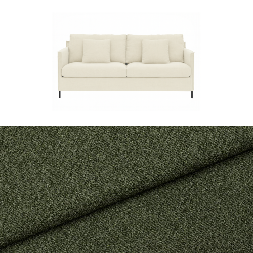 Klädsel till soffa Furninova Petito 3 sits Tyg Angola bouclé