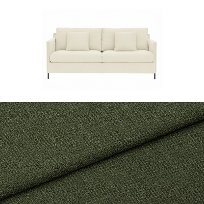 Klädsel till soffa Furninova Petito 3 sits Tyg Angola bouclé