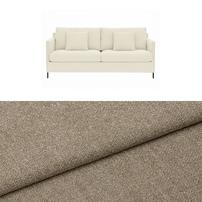 Klädsel till soffa Furninova Petito 3 sits Tyg Angola bouclé