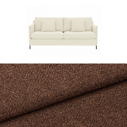 Klädsel till soffa Furninova Petito 3 sits Tyg Angola bouclé