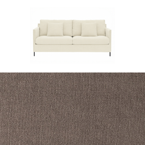 Klädsel till soffa Furninova Petito 3 sits Tyg Apollo