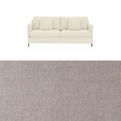 Klädsel till soffa Furninova Petito 3 sits Tyg Apollo