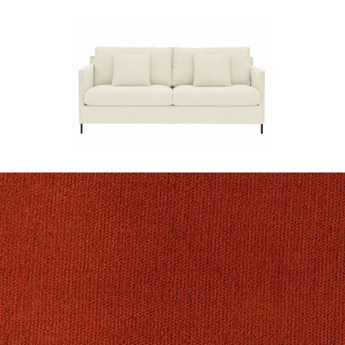 Klädsel till soffa Furninova Petito 3 sits Tyg Apollo