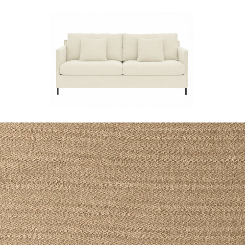 Klädsel till soffa Furninova Petito 3 sits Tyg Apollo