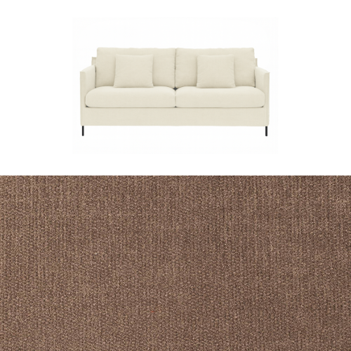 Klädsel till soffa Furninova Petito 3 sits Tyg Apollo