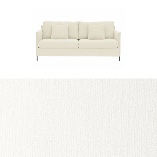 Klädsel till soffa Furninova Petito 3 sits Tyg Apollo