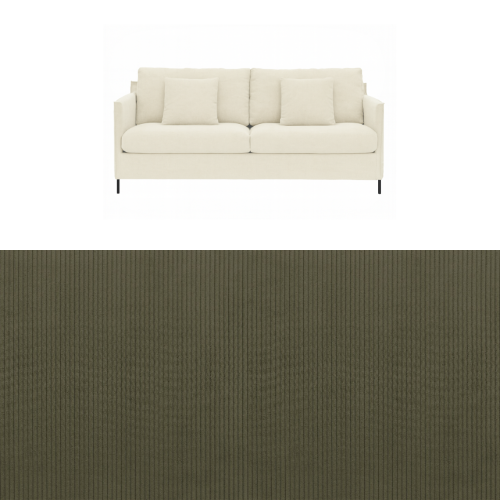 Klädsel till soffa Furninova Petito 3 sits Tyg Arrow