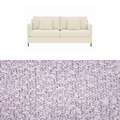 Klädsel till soffa Furninova Petito 3 sits Tyg Ascot bouclé