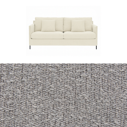 Klädsel till soffa Furninova Petito 3 sits Tyg Ascot bouclé