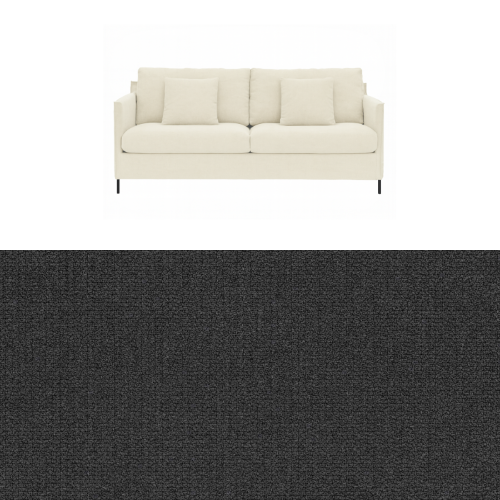 Klädsel till soffa Furninova Petito 3 sits Tyg Azalea