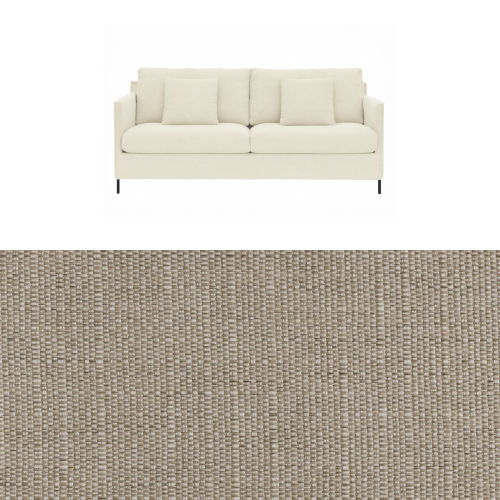 Klädsel till soffa Furninova Petito 3 sits Tyg Babel