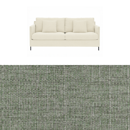 Klädsel till soffa Furninova Petito 3 sits Tyg Babel