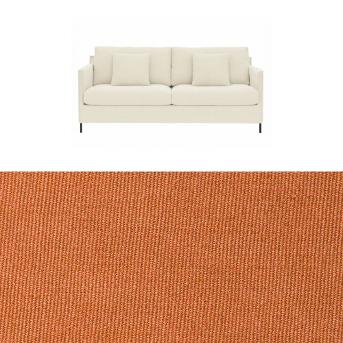 Klädsel till soffa Furninova Petito 3 sits Tyg Bali