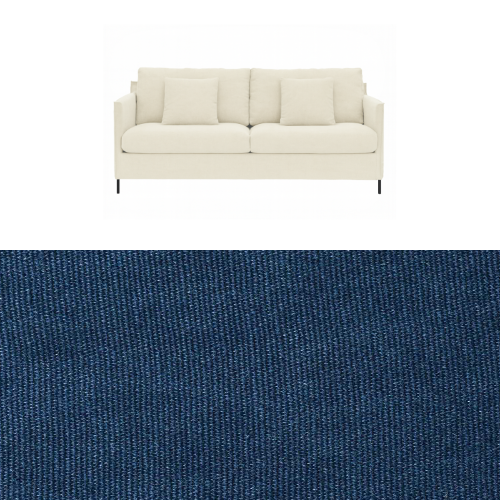 Klädsel till soffa Furninova Petito 3 sits Tyg Bali