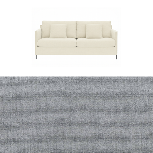Klädsel till soffa Furninova Petito 3 sits Tyg Belfast