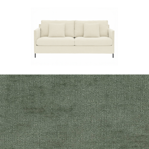 Klädsel till soffa Furninova Petito 3 sits Tyg Belfast