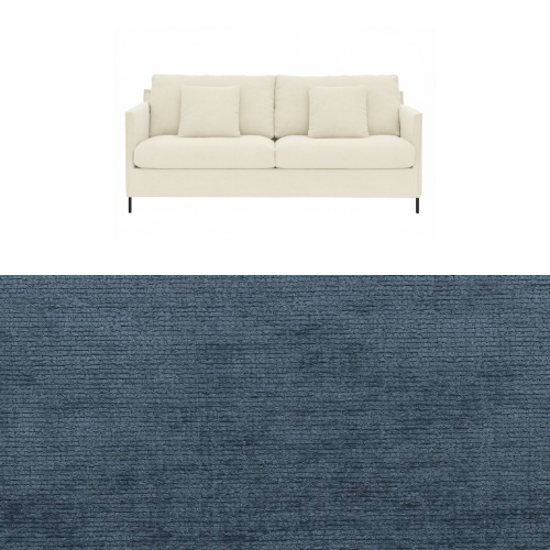 Klädsel till soffa Furninova Petito 3 sits Tyg Belfast