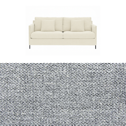 Klädsel till soffa Furninova Petito 3 sits Tyg Bergamo