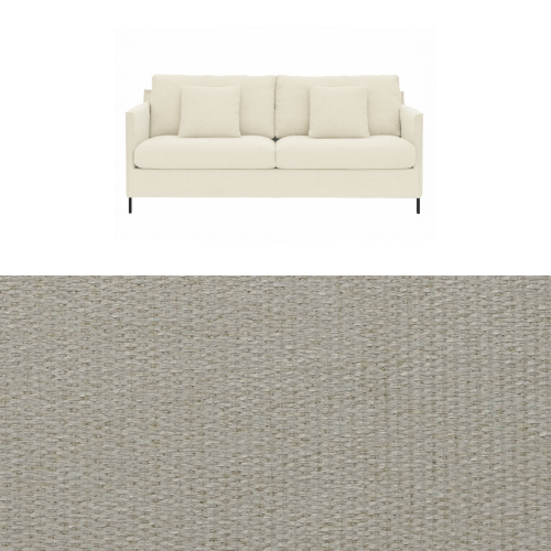 Klädsel till soffa Furninova Petito 3 sits Tyg Brooklyn