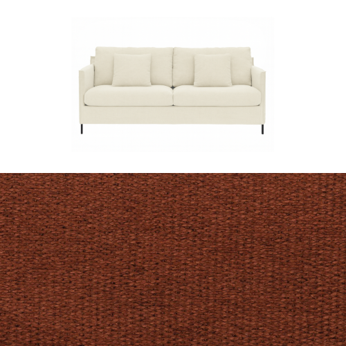 Klädsel till soffa Furninova Petito 3 sits Tyg Brooklyn