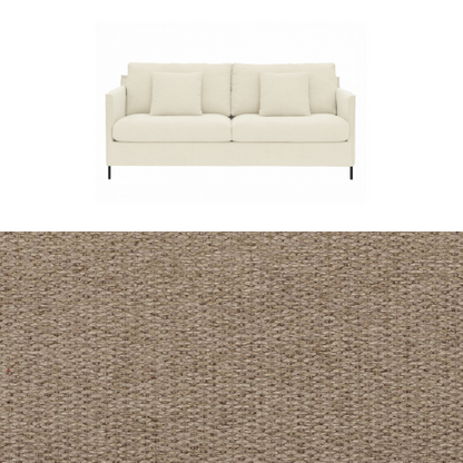 Klädsel till soffa Furninova Petito 3 sits Tyg Brooklyn