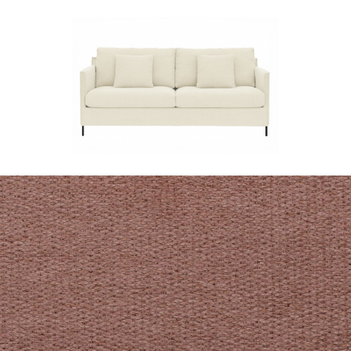 Klädsel till soffa Furninova Petito 3 sits Tyg Brooklyn