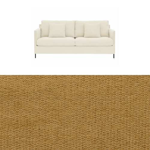 Klädsel till soffa Furninova Petito 3 sits Tyg Brooklyn